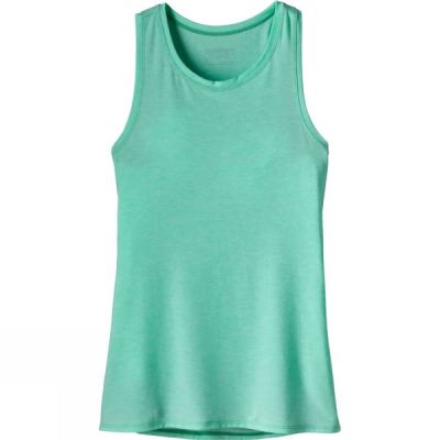 Camiseta Sin Mangas Patagonia Glorya Mujer Verde - Chile UTV769031